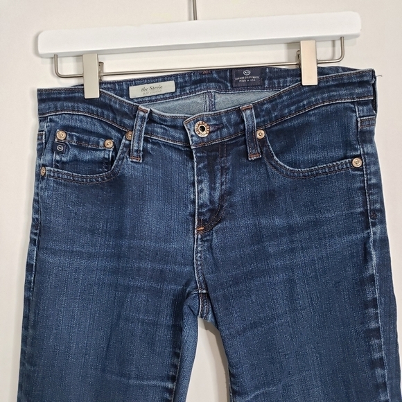 AG Adriano Goldschmied The Stivie Slim Straight Jeans Size 27 Regular - Picture 5 of 16